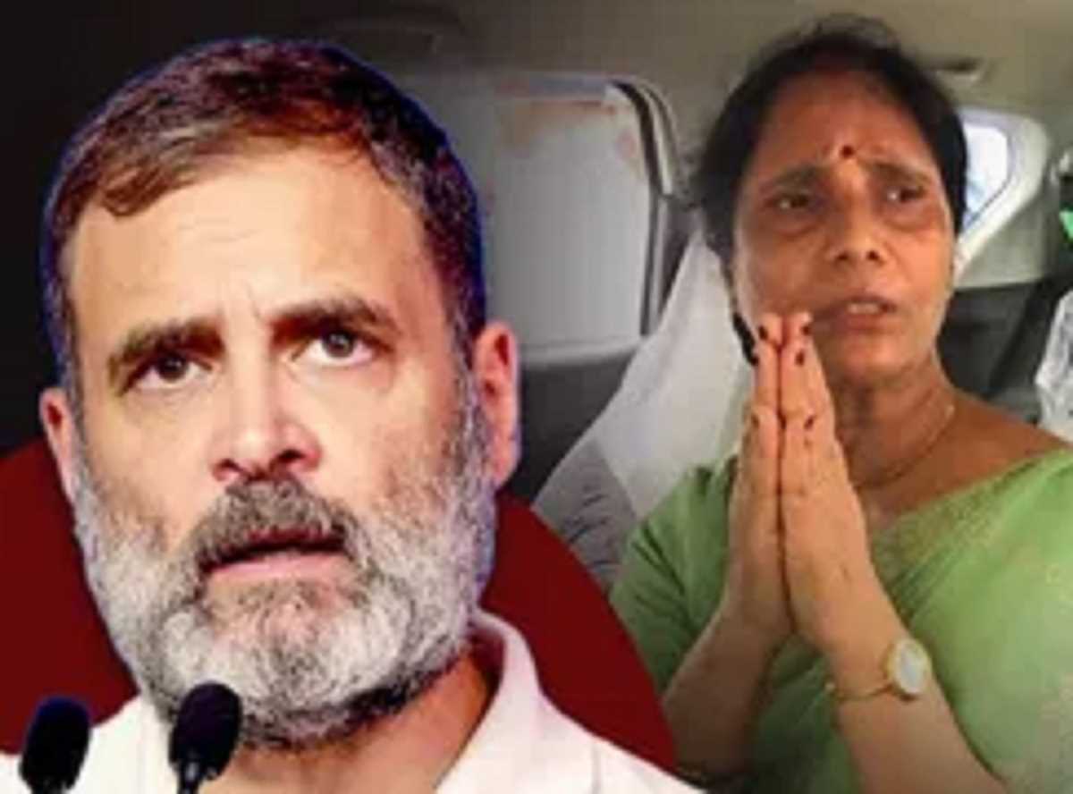 रायबरेली में राहुल गांधी ने कैप्टन अंशुमान की मां से की मुलाकात, अग्निवीर योजना को बताया गलत